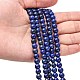 Natural Lapis Lazuli Beads Strands(X-G-G099-6mm-7)-4