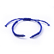 Création de bracelets de corde en nylon tressée(AJEW-M001-04)-2