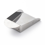 Iron Gem Shovel, Bead Powder Shovel, Platinum, 7.8x4.9x1.9cm(TOOL-C010-02)