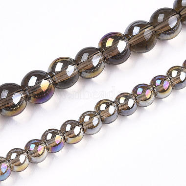 Electroplate Transparent Glass Beads Strands(GLAA-T032-T4mm-AB02)-4
