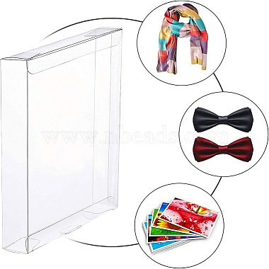 transparente PVC-Rechteck-Geschenkbox Süßigkeiten behandeln Geschenkbox(CON-BC0006-23)-8