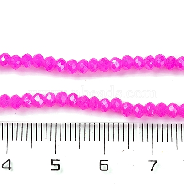 Baking Electroplate Glass Beads Strands(X-DGLA-A039-J4mm-B24)-4