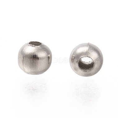 Round 316 Surgical Stainless Steel Spacer Beads(X-STAS-N032-02-3mm)-2