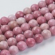 Natural Rhodonite Beads Strands(G-G542-6mm-12)-1