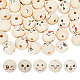 60Pcs 6 Styles Unfinished Natural Wood Printed Beads(WOOD-GL0001-13A)-1