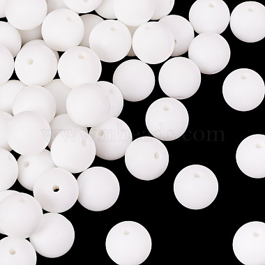 50Pcs Food Grade Eco-Friendly Silicone Beads(SIL-TA0002-89A)-3