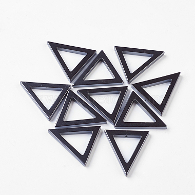 Gray Triangle Non-magnetic Hematite Pendants