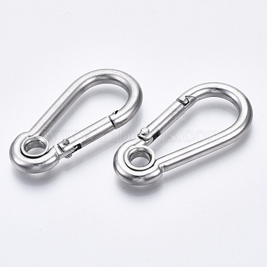 Tarnish Resistant 304 Stainless Steel Rock Climbing Carabiners(STAS-N087-23B-01)-2