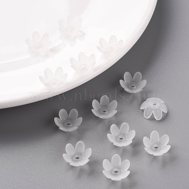 Frosted Acrylic Bead Caps(MACR-S371-07A-701)-6