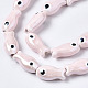 Handmade Porcelain Ceramic Beads Strands(X1-PORC-T006-03Q)-3