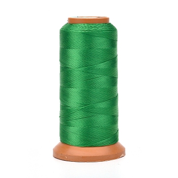 Polyester Threads, for Jewelry Making, Green, 0.25mm, about 874.89 yards(800m)/roll
