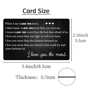 Rectangle 201 Stainless Steel Custom Blank Thermal Transfer Wallet Card(DIY-WH0252-001)-2