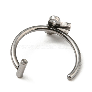 304 Stainless Steel Eyebrow Ring(AJEW-H140-03P)-3