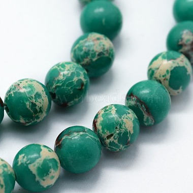 Synthetic Imperial Jasper Beads Strands(G-I199-35-6mm)-4