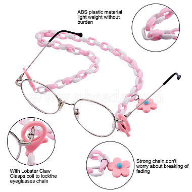 Biyun 10Pcs 10 Colors Eyeglasses Chains(AJEW-BY0001-01)-4