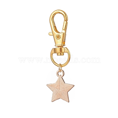 Independence Day Alloy Enamel Pendant Decorations(HJEW-JM00907)-3