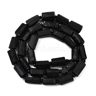 ナチュラルブラックトルマリンビーズストランド(G-F716-01-B01)-3