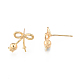 Brass Stud Earring Findings(KK-N216-538)-3