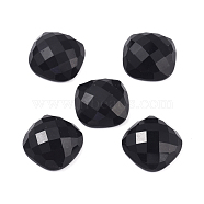 Synthetic Gemstone Cabochons, Faceted, Square, 15.5x15.5x5.5mm(G-G835-B01-05)