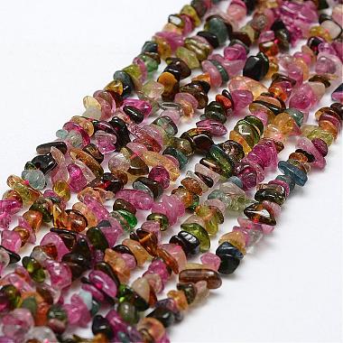 7mm Colorful Chip Tourmaline Beads