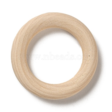 BurlyWood Ring Wood Linking Rings