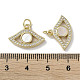Brass Micro Pave Cubic Zirconia Charms(KK-G485-33A-G)-3