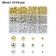 1515個 12 スタイルの ABS プラスチックビーズ(KY-YW0002-02)-1