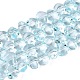 Baking Paint Transparent Glass Beads Strands(GLAA-Q109-01A-01)-1