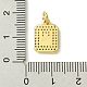 Rack Plating Brass Micro Pave Clear Cubic Zirconia Charms(KK-G501-01W-G)-3