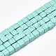 Synthetic Turquoise Beads Strands(G-S357-G16)-1
