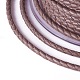 Оплетенный шнур из натуральной кожи(WL-I004-3mm-D-08)-3