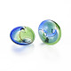 Transparent Handmade Blown Glass Globe Beads(GLAA-T012-34)-2