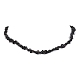 Natural Obsidian Chip Beaded Necklace(NJEW-JN04615-12)-1