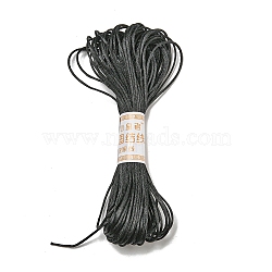 Polyester Embroidery Floss, Cross Stitch Threads, Gray, 1.5mm, 20m/bundle(OCOR-C005-A01)