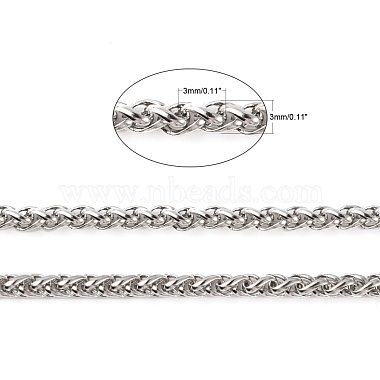 304 Stainless Steel Wheat Chains(STAS-O076-07)-7