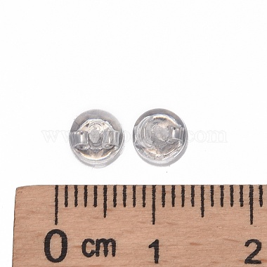 925 Sterling Silver Ear Nuts(X-STER-K167-036S)-4