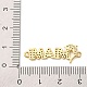Beach Theme Rack Plating Brass Micro Pave Clear Cubic Zirconia Connector Charms(KK-P261-07B-G)-3