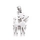 Tarnish Resistant 304 Stainless Steel Puppy Pendants(STAS-F219-06P)-1