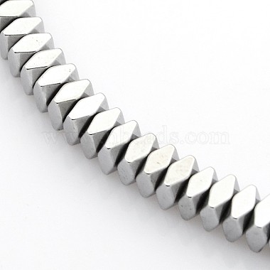 Electroplate Non-magnetic Synthetic Hematite Beads Strands(X-G-O009-A01)-2