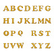 26 lettres tissu repasser/coudre sur les patchs(PJ-TAC0004-04C)-1