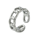 Non-Tarnish 304 Stainless Steel Open Cuff Ring(RJEW-L110-001P)-1