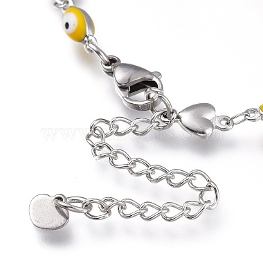 304 Stainless Steel Link Bracelets(BJEW-M203-05P-B)-3