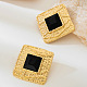 Alloy & Acrylic Stud Earrings(FS-WG485A1-01)-1