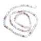 brins de perles de verre de galvanoplastie de couleur dégradée(GLAA-E042-04B)-2