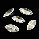 Horse Eye Shaped Cubic Zirconia Pointed Back Cabochons(ZIRC-R009-10x5-02)-1