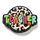 Teachers' Day Silicone Focal Beads(SIL-A005-02B)-1