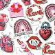 DIY Valentine's Day Pendant Decoration/Earring Making Kit(DIY-FS0005-42)-3