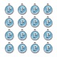 Platinum Plated Alloy Enamel Charms(X-ENAM-S118-04P-P)-2