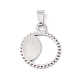 Non-Tarnish 304 Stainless Steel Pendants(STAS-A062-16P)-2