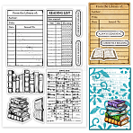 Summer Theme PVC Plastic Clear Stamps, for DIY Scrapbooking, Photo Album Decorative, Cards Making, Book, 160x110mm(DIY-WH0631-0658)